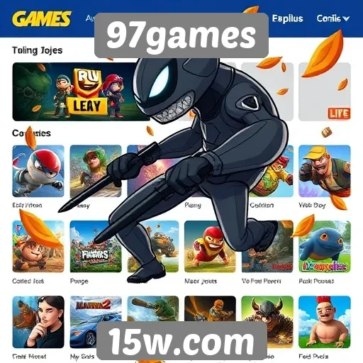 Novos jogos em destaque no site 97games